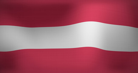 Image of waving flag of austria