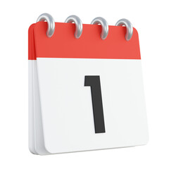 31 on 3D render of calendar