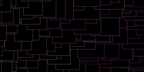 Dark Pink, Yellow vector backdrop with rectangles.