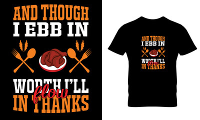 Thanksgiving T-shirt Design 