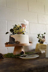 table setting with flowers