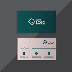 Professional Business Card Design, Modern And Clean Business Card Template