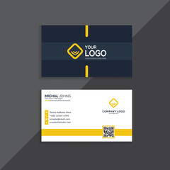 Professional Business Card Design, Modern And Clean Business Card Template