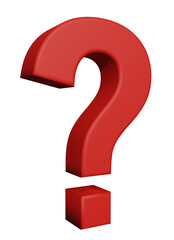 3D素材_クエスチョンマーク