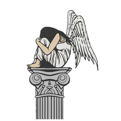 antique greek column