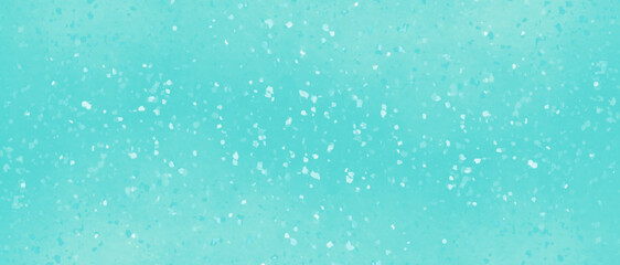 water drops on the window, beautiful bright and shiny glitter background, white glitter surrounding on a blue background, Beautiful bright blue or mint green background with space and for design.
