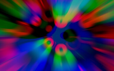 Futuristic and modern light refraction illustration background. Lens refraction effect. Colorful background design. Suitable for presentation background, book cover, poster, backdrop, website, etc.