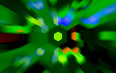 Futuristic and modern light refraction illustration background. Lens refraction effect. Colorful background design. Suitable for presentation background, book cover, poster, backdrop, website, etc.