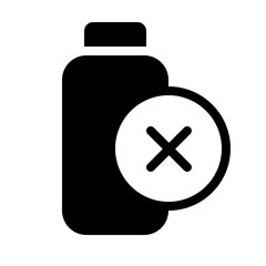 Obraz premium error battery