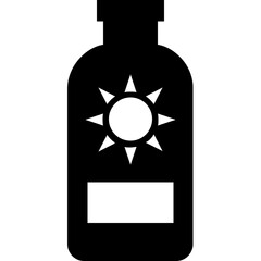 Sunblock Vector Icon