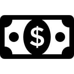 Banknote Vector Icon