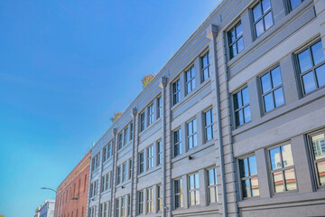 Obraz premium Modern residence apartment building in San Francisco California neighborhood