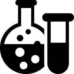 Sample Tubes Vector Icon