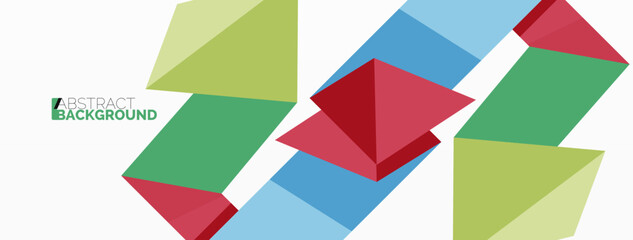 Abstract line and triangle background. Creative geometric abstract backdrop. Business template for wallpaper, banner, background or landing