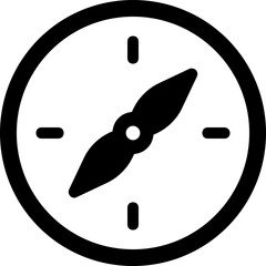 Compass Vector Icon