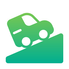 uphill