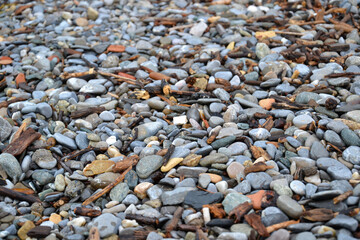 stones on the beach