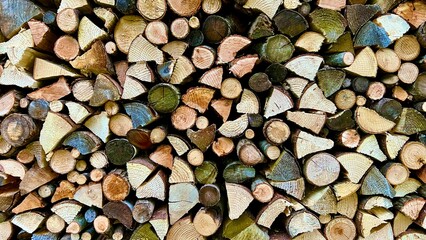stack of firewood