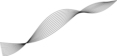 abstract line waves