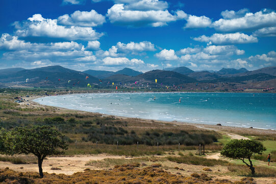 Gokceada Island located in Aegean Sea region. The island belongs to Turkey.