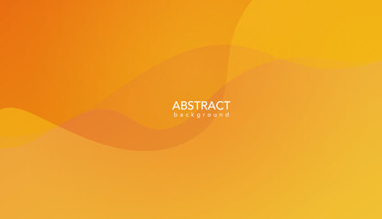 Abstract orange background with waves