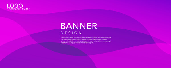 Abstract Purple background, Purple banner, abstract background with wave, Abstract violet background, abstract background with wave