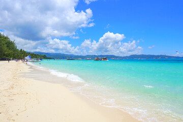 Obraz na płótnie Canvas White Beach, Boracay island, Philippines
