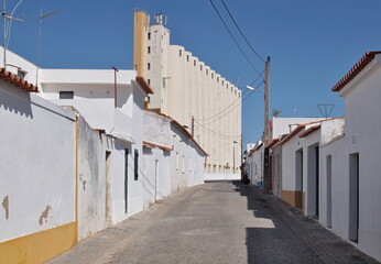 Fototapeta na wymiar Editional granary in Cuba, Alentejo - Portugal