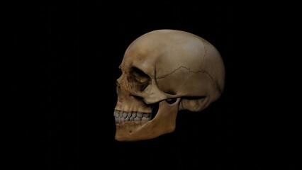 human skull