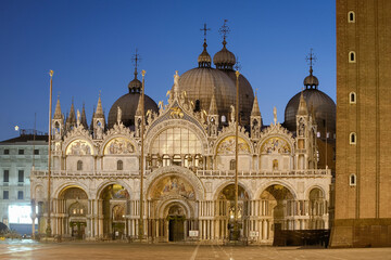 Venezia. Facciata della basilica di San Marco