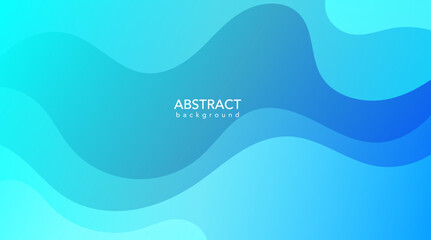 Abstract blue background with waves, Abstract blue background with waves