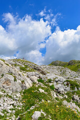 Der Geoweg am Rüfikopf in den Lechtaler Alpen, Österreich  