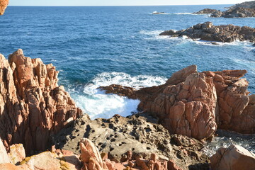 Spiaggia fossile a Caprera, Sardegna