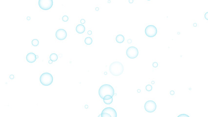 シャボン玉の背景のイラスト