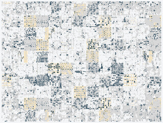 Abstract oil texture background. Paint on canvas. Contemporary art in vector pattern design for area rug, carpet, scarf, pillow, curtain runner or digital print textile texture