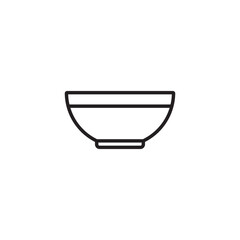 bowl vector icon