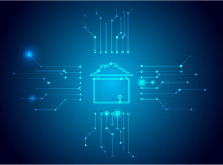 smart home illustration