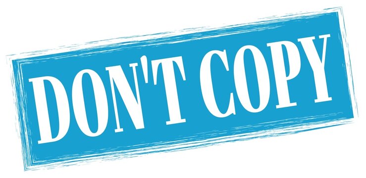 "Don't Copy" Images – Browse 46 Stock Photos, Vectors, and Video ...