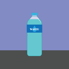 illustration of bottle of water