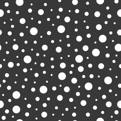 Seamless pattern with dots