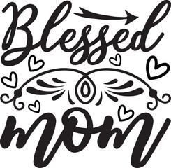 Mom svg design cut files