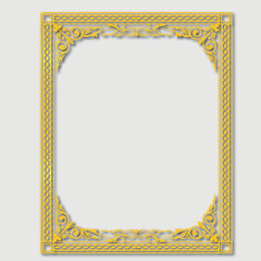 Frame, in the style of an ornament, Vector illustration eps 10, Art.