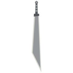 Dragon Slayer Sword Machete Two Handed Two Side Sharp Classic Weapon