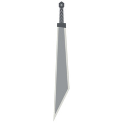 Dragon Slayer Sword Machete Two Handed Two Side Sharp Classic Weapon