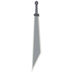 Dragon Slayer Sword Machete Two Handed Two Side Sharp Classic Weapon