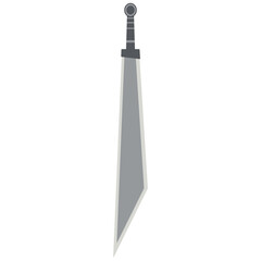 Dragon Slayer Sword Machete Two Handed Two Side Sharp Classic Weapon