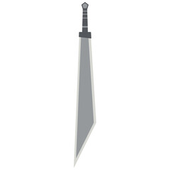 Dragon Slayer Sword Machete Two Handed Two Side Sharp Classic Weapon