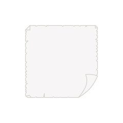 Flat Illustration Old Parchment Paper Texture Classic