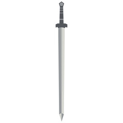 Sword One Handed Two Side Sharp Long Swords Knight Weapon