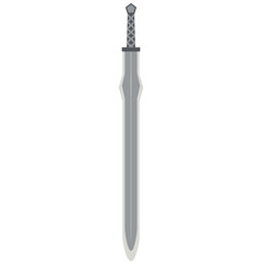 Warrior Sword Big Two Handed Two Side Sharp Big Swords Knight Weapon